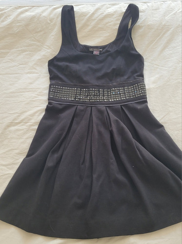 Vestido Negro Coctel Armani Exchange Corto M 