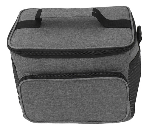 Bolsa De Almuerzo De 10 Litros Con Correa Ajustable Plegable