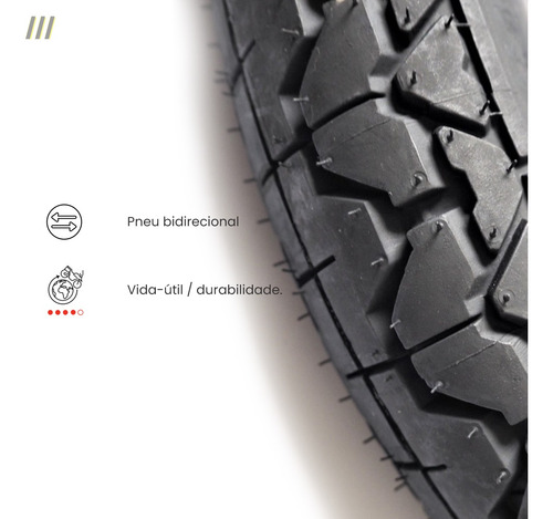 Pneu Moto 3.25-19 90/110-19 54p Mitas H-06 Tt