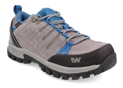 Zapatilla Weinbrenner Hombre Battuta Gris Cuero