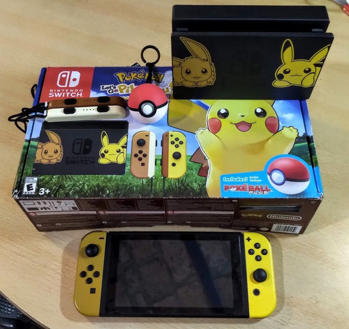 Nintendo Switch Completa / Pikachu & Eeve / Triforcegameshop