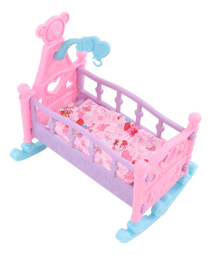 Colcha Para Cuna De Bebé Dollhouse, Mecedora Para Cuna