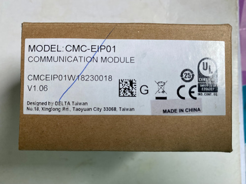 Tarjeta De Comunicación Ethernet/ip Delta Modelo Cmc-eip01