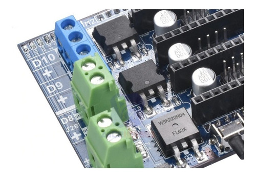 Modulo Ramps 1.6 Shield Arduino Placa Controladora Cnc 3d