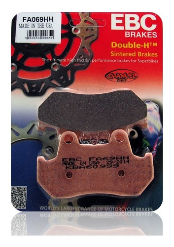 Pastillas Freno Ebc Brake Honda Cn 250 Spazio/helix