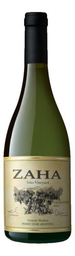 Vino Blanco Zaha Chardonnay Colo Sejanovich 750 Ml Premium