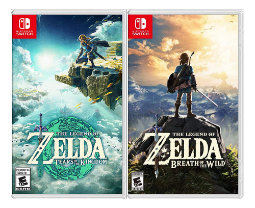 Combo Zelda: Tears Of The Kingdom + Breath Of The Wild Switch
