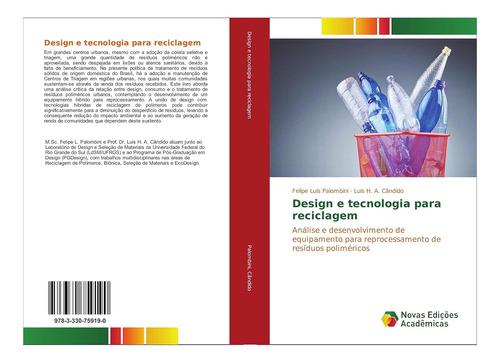 Libro: Design E Tecnologia Para Reciclagem: Análise E De De