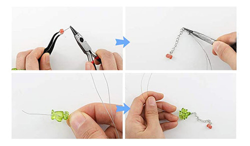 Kit Para Hacer Joyas De Cristal Diy Con 15 Rejillas De Crist