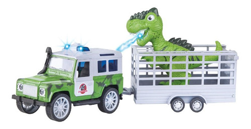 Camioneta Con Dinosaurio