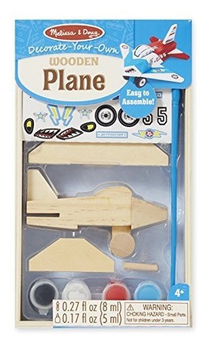 Kit Manualidades Avión Madera Melissa & Doug