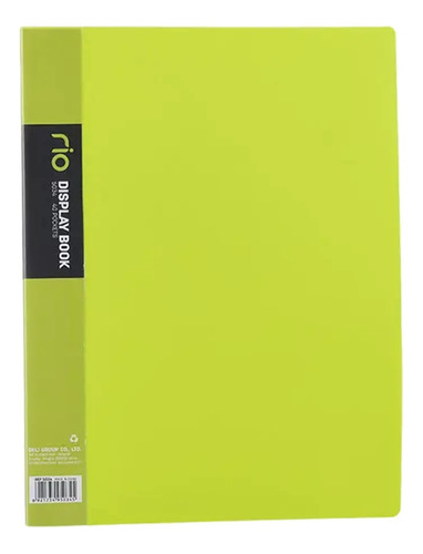 Carpeta Deli Vivid Colors A4 40 Folios E5034  Varios Colores