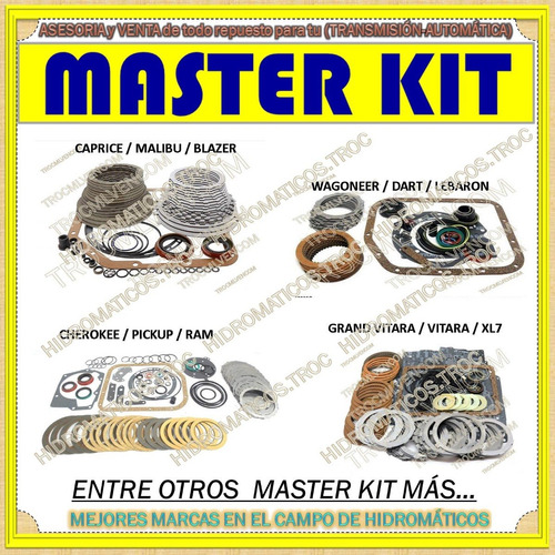 Master Kit Caja A518 46re Grand Cherokee Durango Ram Pickup