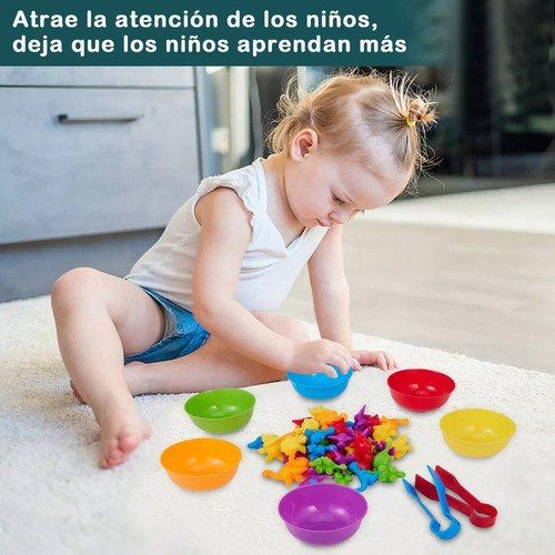 Juego Didáctico Niños Juguete Educativo Aprender Colores