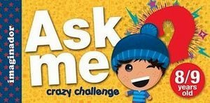 Libro Preguntame Ask Me 8 9 Years Old Crazy Challenge Nuevo