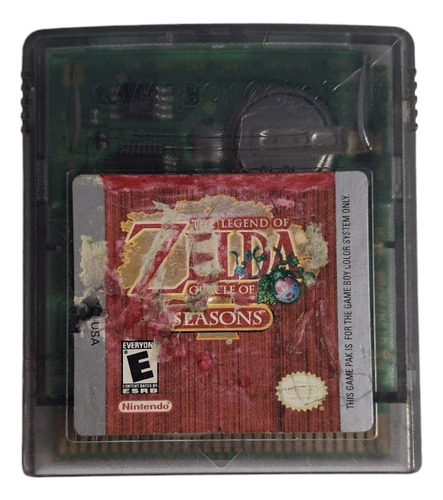 The Legend Zelda Oracle Seasons Game Boy Color Cartucho (Usado)