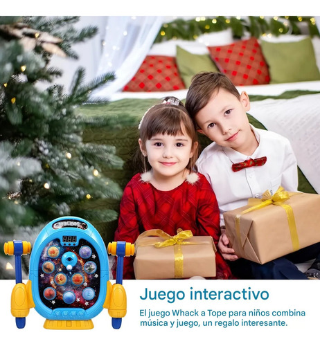 Juego Eléctrico De Golpear Topos Para Niños