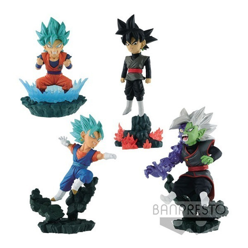 Dragon Ball Super Wcd Set De 4 ( Original) Banpresto