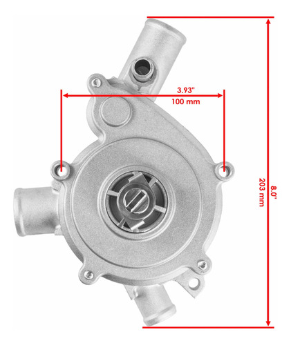 Bomba De Agua Completa Polaris Rzr 1000 2014-2024 Raizer
