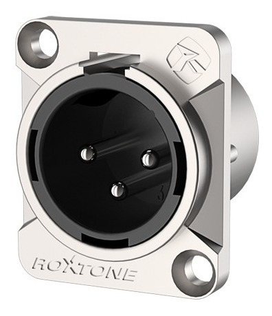 Imagen 1 de 4 de Jack Xlr Canon Macho Para Consolas