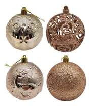 Comprar Set Bolas De Navidad 7cm X16 Unidades Adornos Navideños 