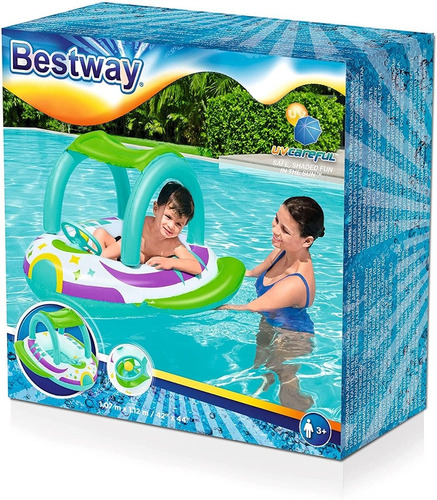 Inflable Flotante Asiento Nave Espacial Pileta 34149 Bestway