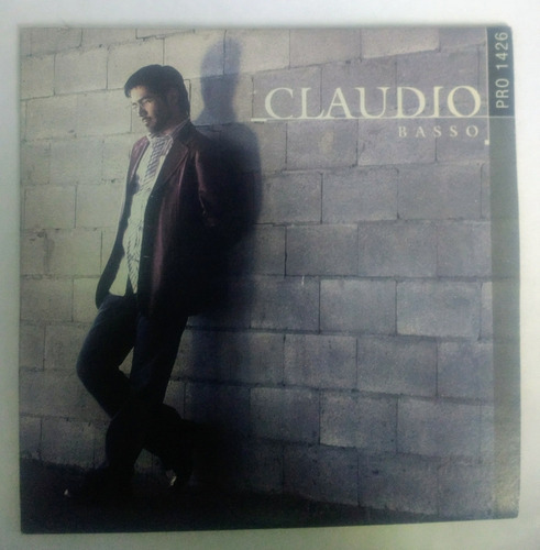 Cláudio Basso Si Tu No Estas Cd Original Promo  