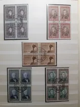 Comprar Filatelia Lote 14 Cuadros Con Sello Primer Día Año 1950 A 55