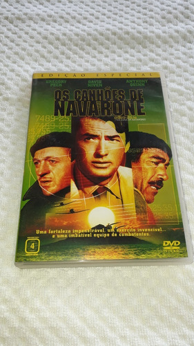 Dvd Os Canhões De Navarone- Usado, Original, Edição Especial