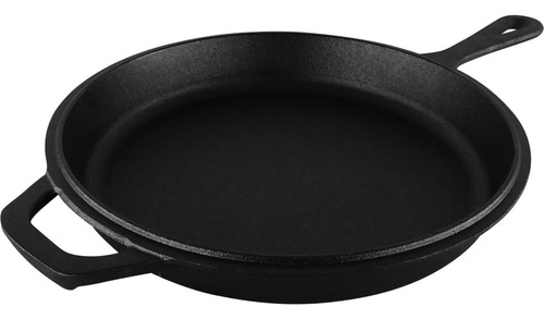 Imagen 3 de 5 de Cacerola + Sartén De Hierro Fundido - Dutch Oven Ø26cmx12