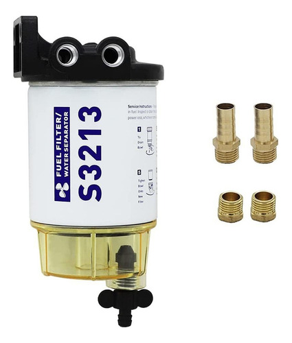 Filtro De Combustible Marino As3213 Aplicable A Kl Aplicable