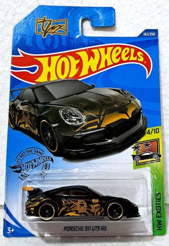 Hot Wheels Porsche 911 Gt3 Rs Negro (Usado)