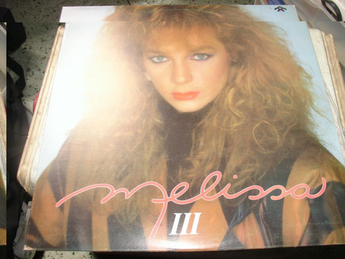 Melisa Iii Vinil Lp 1986 Perfecto Estado 