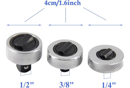 Goswift Juego De 3 Llaves De Trinquete Con Rueda De Pulgar R