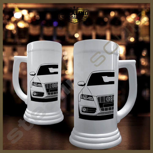 Chopp Plastico Cerveza | Audi #010 | Quattro Sport S R Line