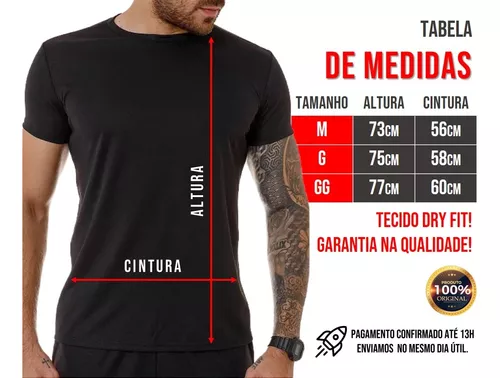 Camisa Luta Arte Marcial Dry Fit Brazilian Jiu Jitsu Fitness