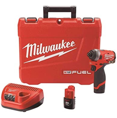 M12 Fuel 1/4 Imp Driver Kit Milwaukee 2553-22