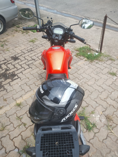 Haojue Dk150, Pneus Michelin Novos E Vai Com O Capacete.