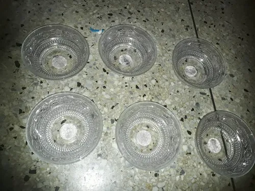 Set De Bowls De Cristal