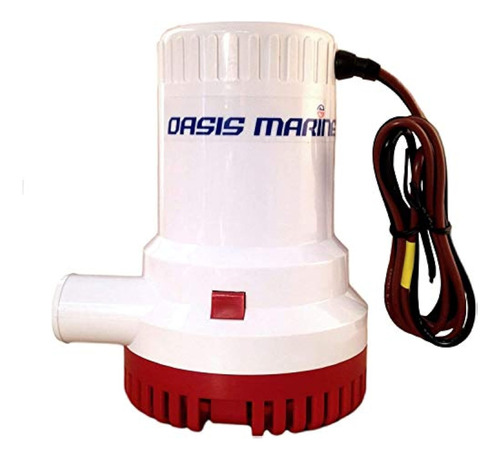 Oasis Marine 2000 Gph 12v Bilge Pump Submersible Boat Water