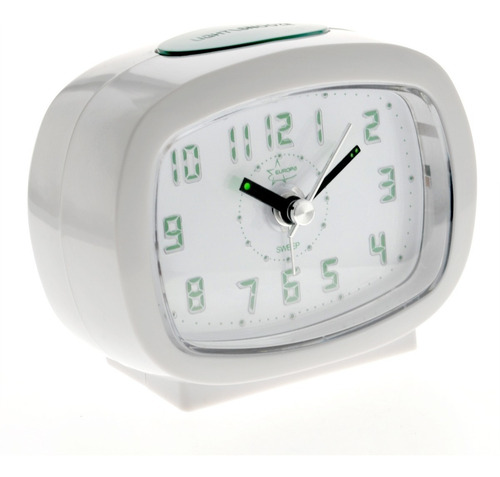 Imagen 2 de 6 de Reloj Despertador Europa Ovi Luz Led Acrílico Alarma 9007