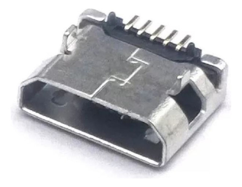 4 Conectores Micro-b Smd Micro Usb Hembra De Datos 5 Pines