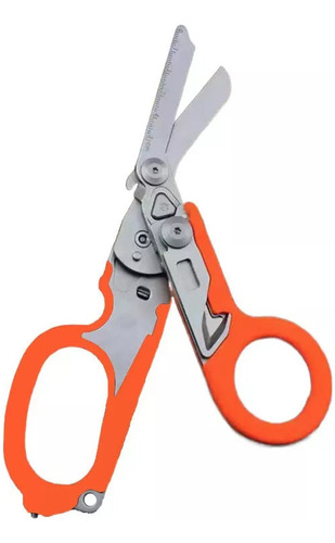 Leatherman - Tijeras Raptor, Color Negro-naranja Con Funda