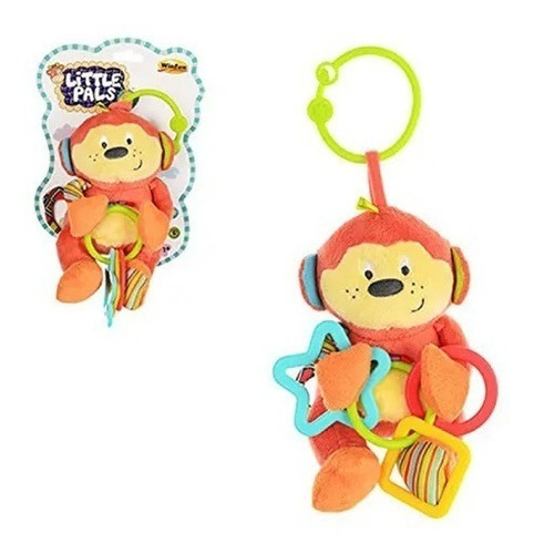 Imagen 2 de 3 de Sonajero Sujetador Mono Para Bebes 0119 Winfun