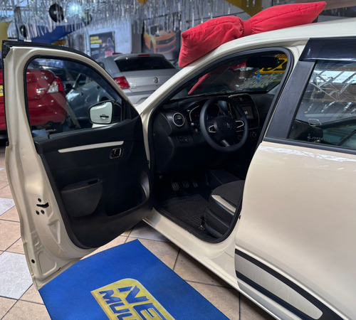 Renault Kwid 2020 1.0 Flex Intense Completo Manual Bege