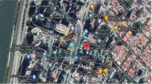 Imagem 1 de 11 de Sala Para Alugar No Bairro Cidade Monções - São Paulo/sp, Zona Sul - 1112