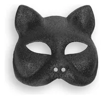 Comprar 12 Antifaz Gatubela Gato Negro Diamantina Disfraz