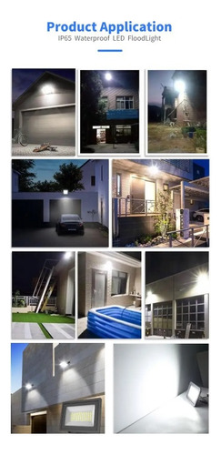 Led Impermeable De 200w For Iluminación Exterior De Jardín