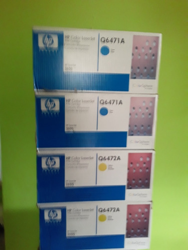 Toner Hp 2671a 2672a Nuevos Originales