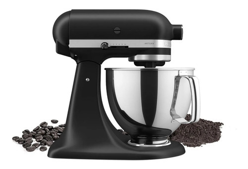 Batedeira Stand Mixer Kitchenaid Artisan - Black Matte Cor Preto Frequência 60Hz 220V